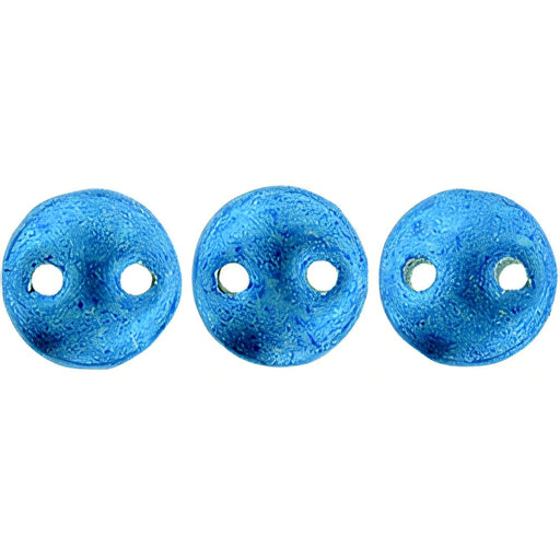 Czech CzechMates Lentil 6mm ColorTrends: Saturated Metallic Marina (50pcs)