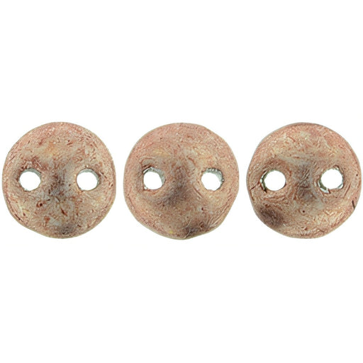 Czech CzechMates Lentil 6mm ColorTrends: Saturated Metallic Autumn Maple (50pcs)