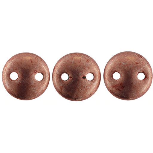 Czech CzechMates Lentil 6mm ColorTrends: Sueded Gold Lantana (50pcs)