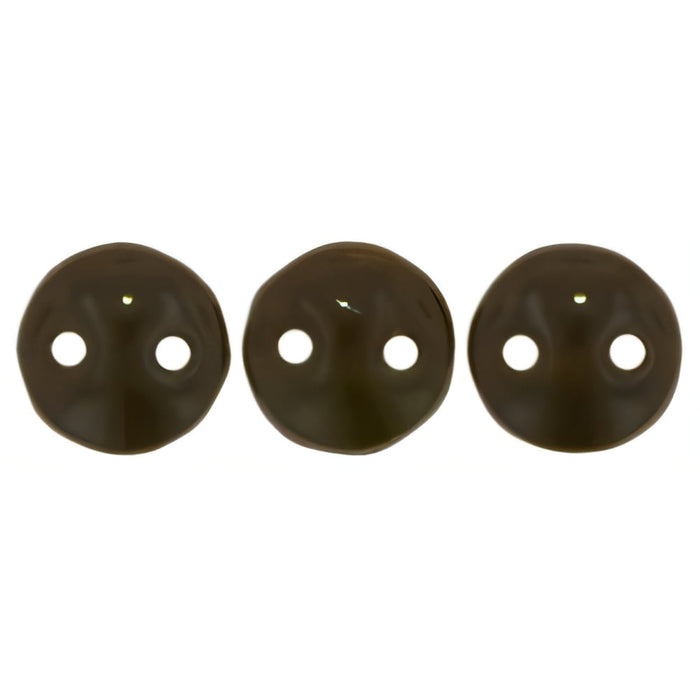 Czech CzechMates Lentil 6mm Chocolate Brown (50pcs)