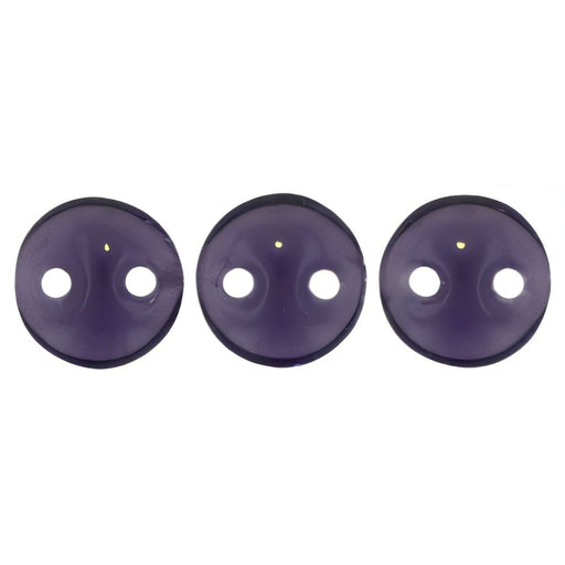 Czech CzechMates Lentil 6mm Tanzanite (50pcs)