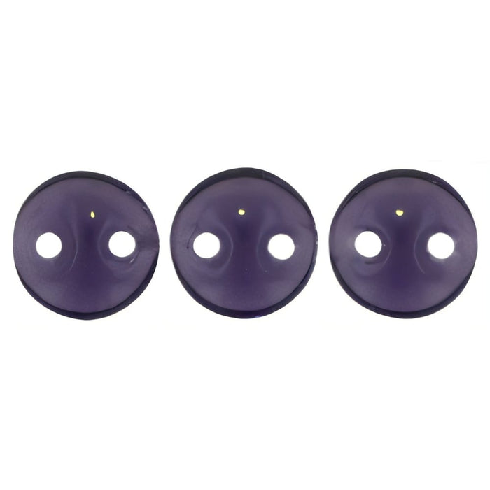 Czech CzechMates Lentil 6mm Tanzanite (50pcs)