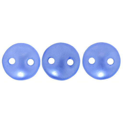 Czech CzechMates Lentil 6mm Pearl Coat - Baby Blue (50pcs)