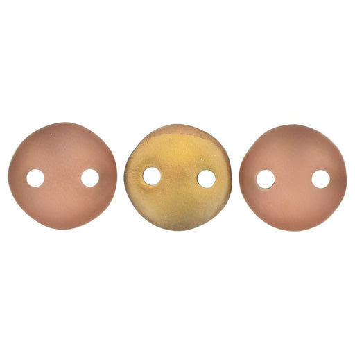 Czech CzechMates Lentil 6mm Matte - Apollo - Gold (50pcs)