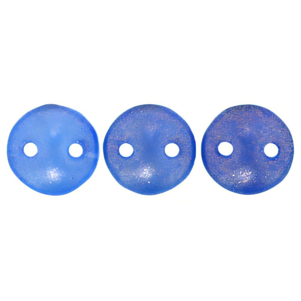 Czech CzechMates Lentil 6mm Halo – Ultramarine (50pcs)