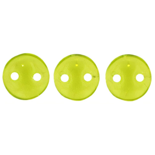 Czech CzechMates Lentil 6mm Olivine (50pcs)