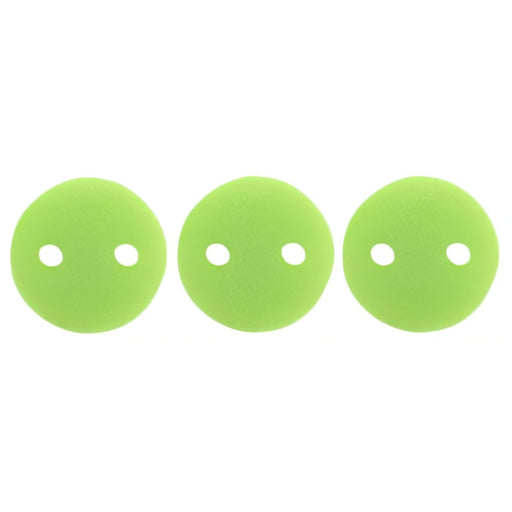 Czech CzechMates Lentil 6mm Matte - Honeydew (50pcs)