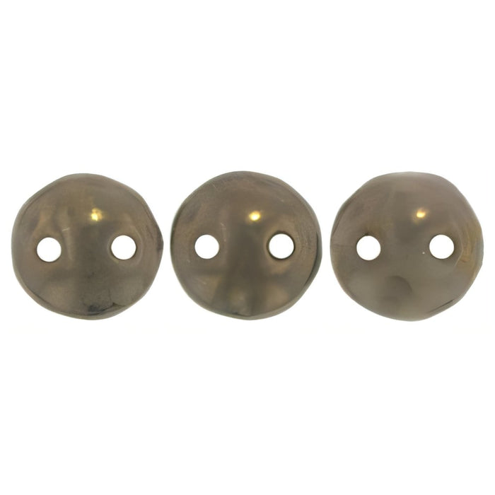 Czech CzechMates Lentil 6mm Ashen Gray - Moon Dust (50pcs)