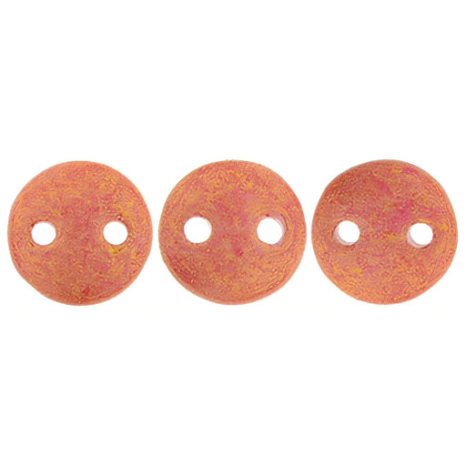 Czech CzechMates Lentil 6mm Pacifica - Strawberry (50pcs)