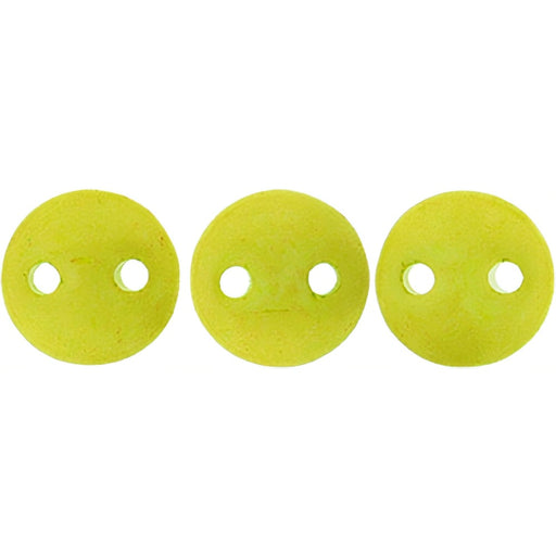 Czech CzechMates Lentil 6mm Pacifica - Honeydew (50pcs)