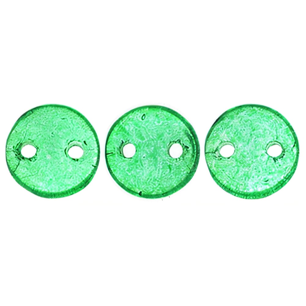 Czech CzechMates Lentil 6mm ColorTrends: Transparent Lush Meadow (50pcs)