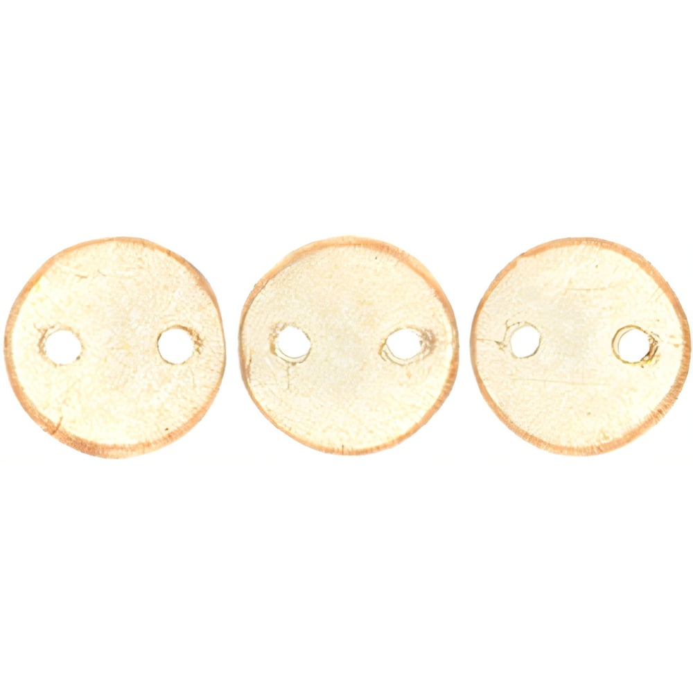 Czech CzechMates Lentil 6mm ColorTrends: Transparent Warm Taupe (50pcs)