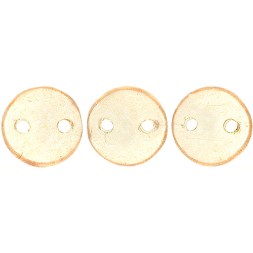 Czech CzechMates Lentil 6mm ColorTrends: Transparent Warm Taupe (50pcs)