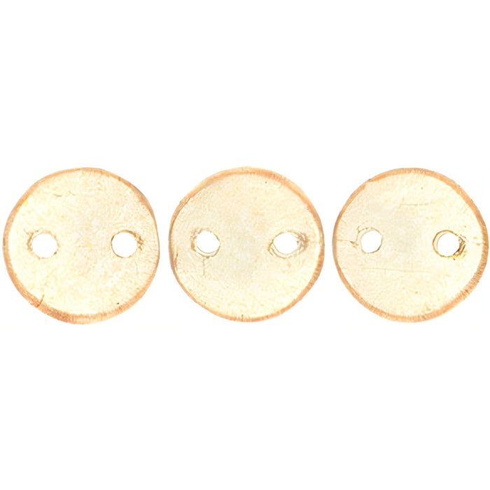 Czech CzechMates Lentil 6mm ColorTrends: Transparent Warm Taupe (50pcs)