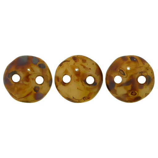 Czech CzechMates Lentil 6mm Beige - Picasso (50pcs)