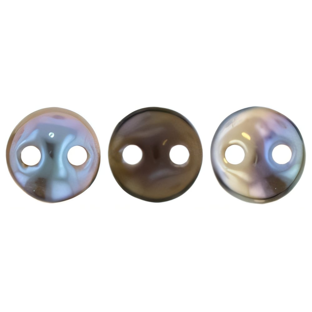 Czech CzechMates Lentil 6mm Tanzanite - Celsian (50pcs)