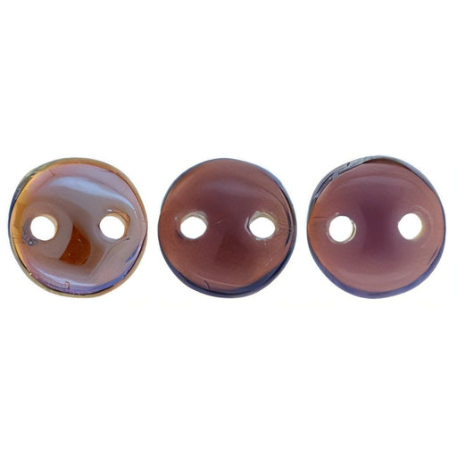 Czech CzechMates Lentil 6mm Milky Amethyst - Celsian (50pcs)