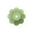 PRESTIGE Crystal, #3700 Margarita Flower Bead 12mm, Sunshine Peridot (1 Piece)