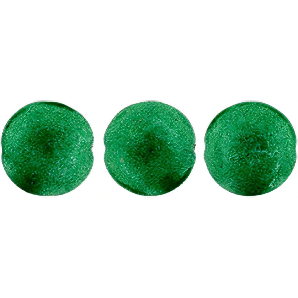 Czech Cushion Round 14mm ColorTrends: Saturated Metallic Lush Meadow