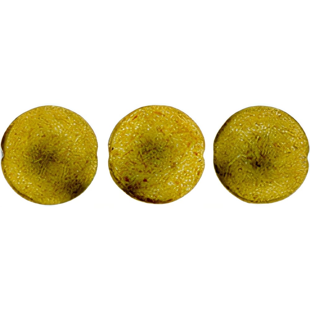 Czech Cushion Round 14mm ColorTrends: Saturated Metallic Spicy Mustard