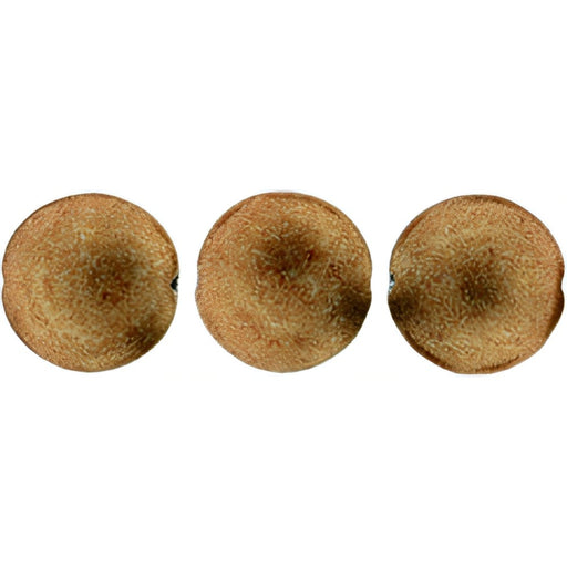 Czech Cushion Round 14mm ColorTrends: Saturated Metallic Warm Taupe