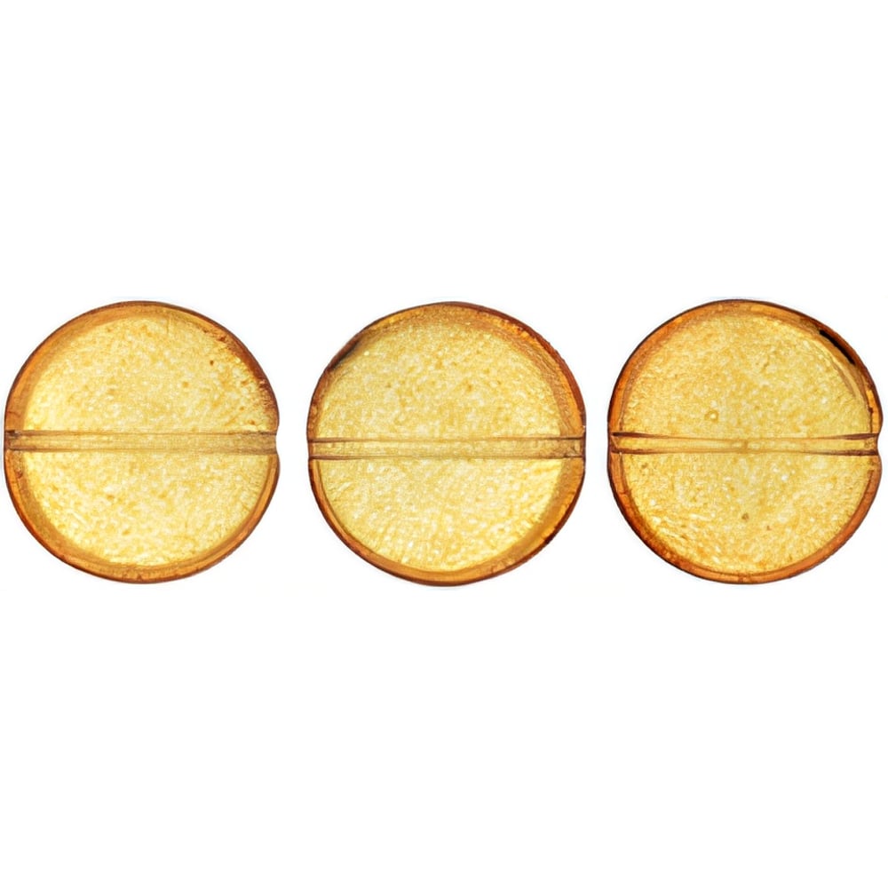 Czech Cushion Round 14mm ColorTrends: Transparent Warm Taupe