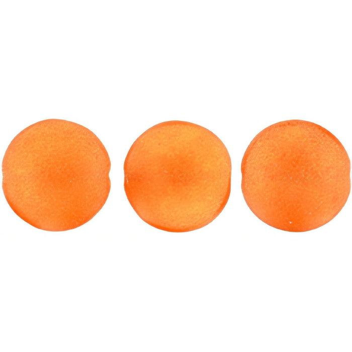 Czech Cushion Round 14mm Sueded Gold Lamé Hyacinth