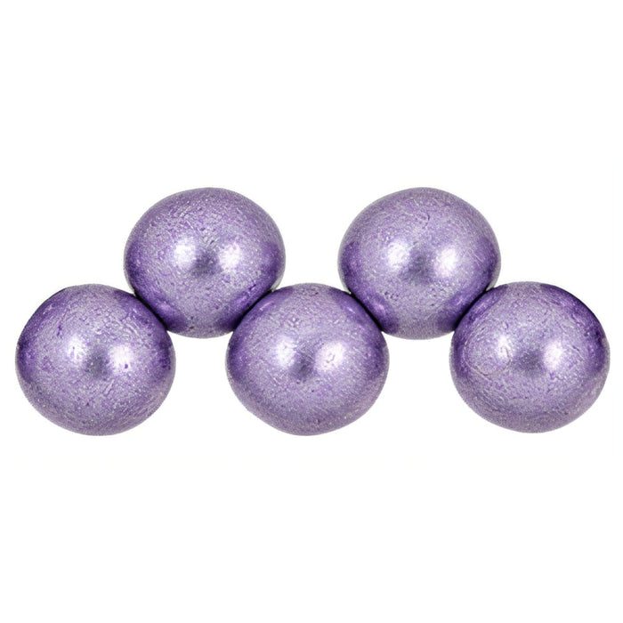 Czech Top Hole Round 6mm ColorTrends: Saturated Metallic Crocus Petal (25pcs)