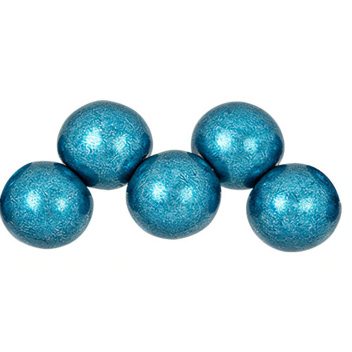 Czech Top Hole Round 6mm ColorTrends: Saturated Metallic Quetzal Green (25pcs)