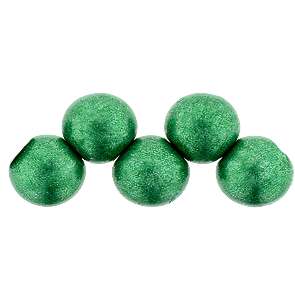 Czech Top Hole Round 6mm ColorTrends: Saturated Metallic Lush Meadow (25pcs)