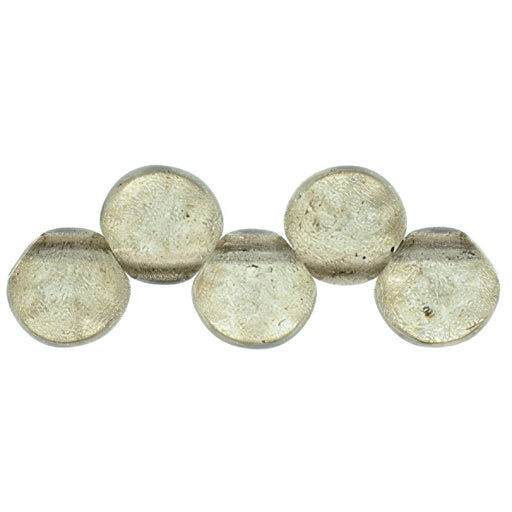 Czech Top Hole Round 6mm ColorTrends: Transparent Sharkskin (25pcs)