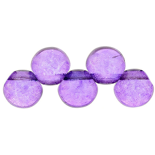 Czech Top Hole Round 6mm ColorTrends: Transparent Bodacious (25pcs)