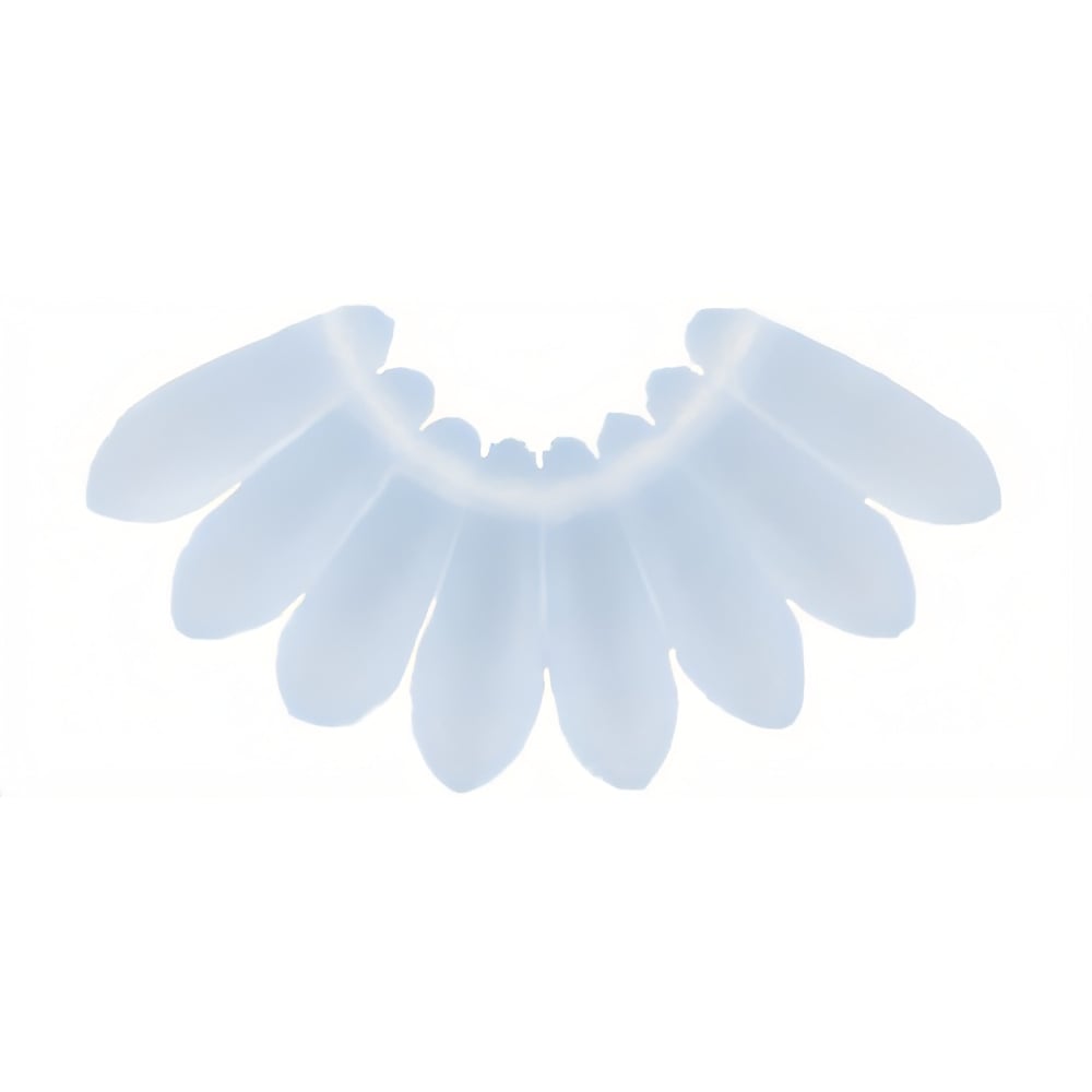 Czech Dagger 10 x 3mm Matte - Lt Sapphire (100pcs)