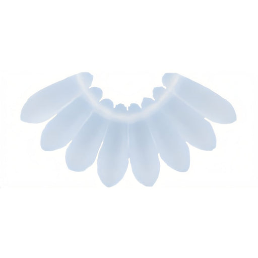 Czech Dagger 10 x 3mm Matte - Lt Sapphire (100pcs)