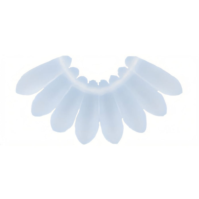 Czech Dagger 10 x 3mm Matte - Lt Sapphire (100pcs)