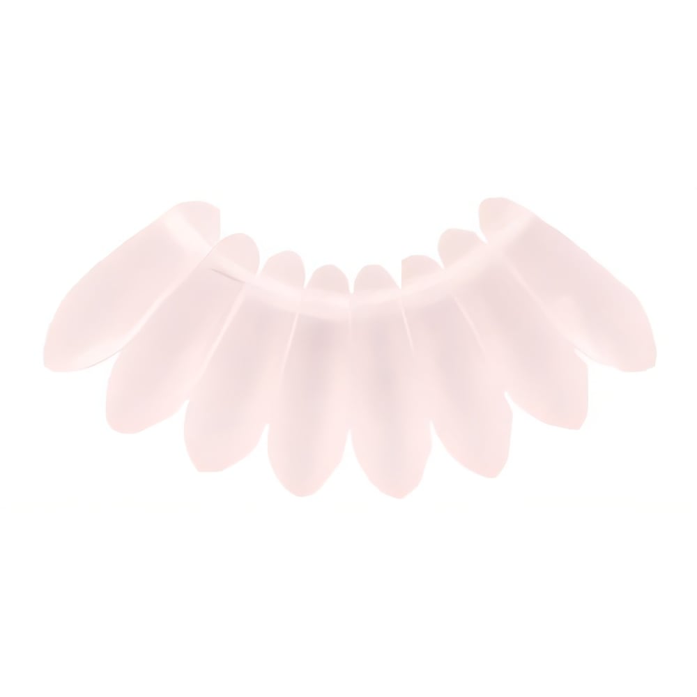 Czech Dagger 10 x 3mm Matte - Rosaline (100pcs)