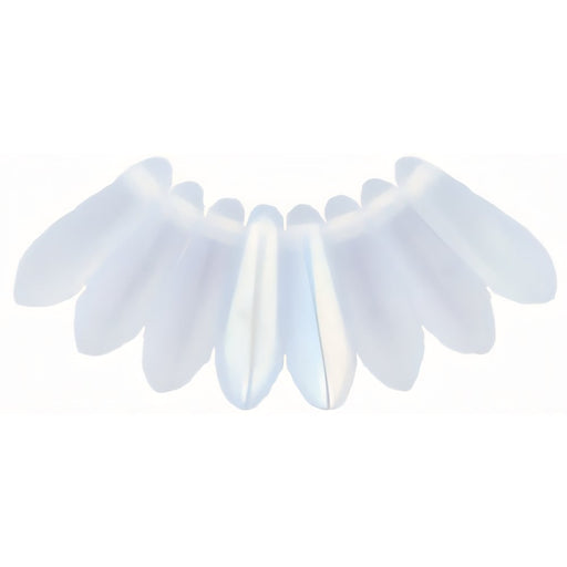 Czech Dagger 10 x 3mm Matte - Alexandrite AB (100pcs)