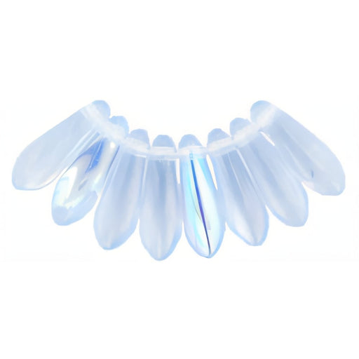 Czech Dagger 10 x 3mm Lt Sapphire AB (100pcs)