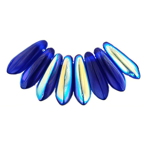 Czech Dagger 10 x 3mm Cobalt AB (100pcs)
