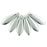 Czech Dagger 16 x 5mm Silver (50pcs)