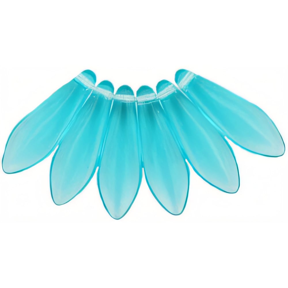Czech Dagger 16 x 5mm Lt Teal (50pcs)