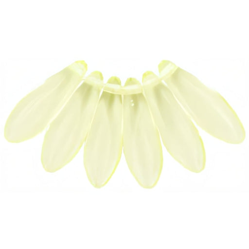 Czech Dagger 16 x 5mm Jonquil (50pcs)