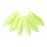 Czech Dagger 16 x 5mm Milky Jonquil (50pcs)