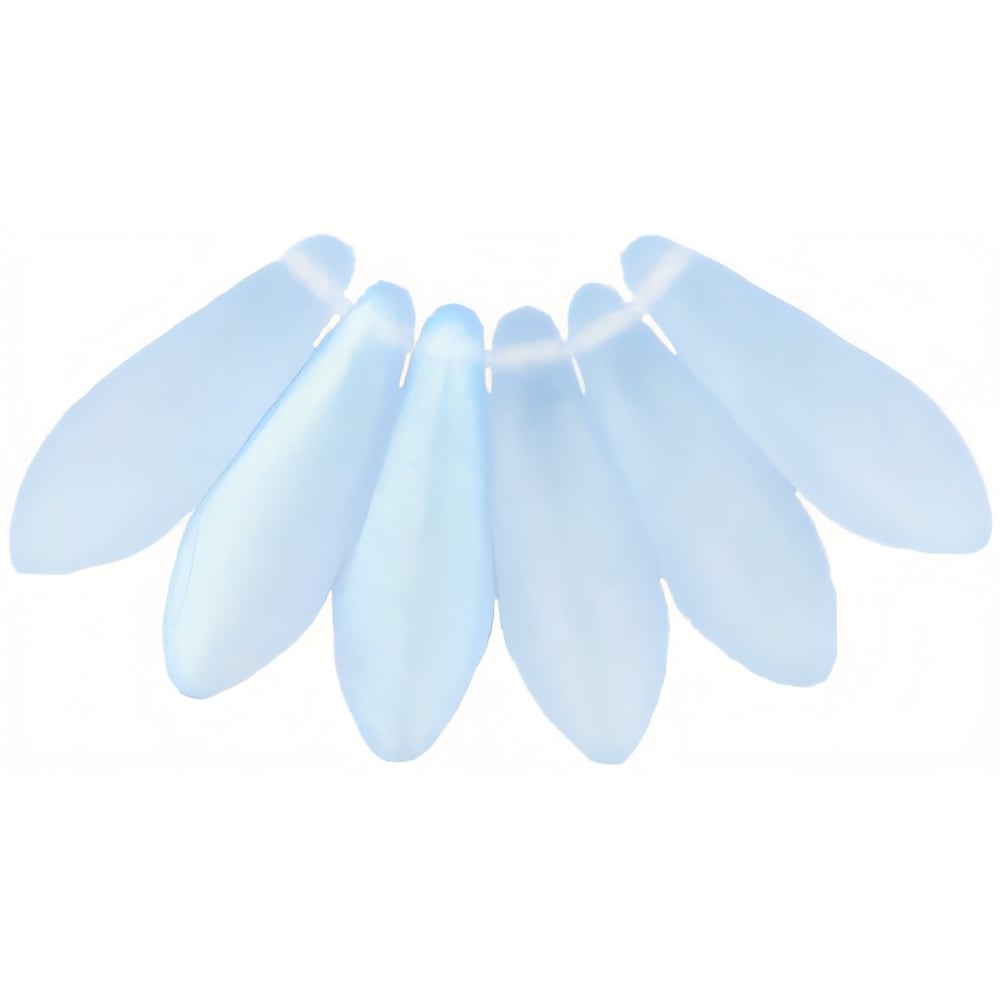 Czech Dagger 16 x 5mm Matte - Lt Sapphire AB (50pcs)