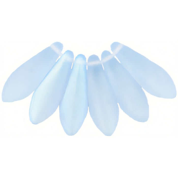Czech Dagger 16 x 5mm Matte - Lt Sapphire AB (50pcs)