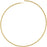 Gold Plated Earring Hoop Component, Manipulating, 1.5" (1 Pair)