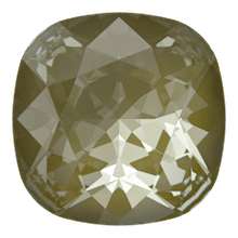 Swarovski 4470 12mm Cushion Fancy Stone Crystal Herbal Green Lux (1 Piece)