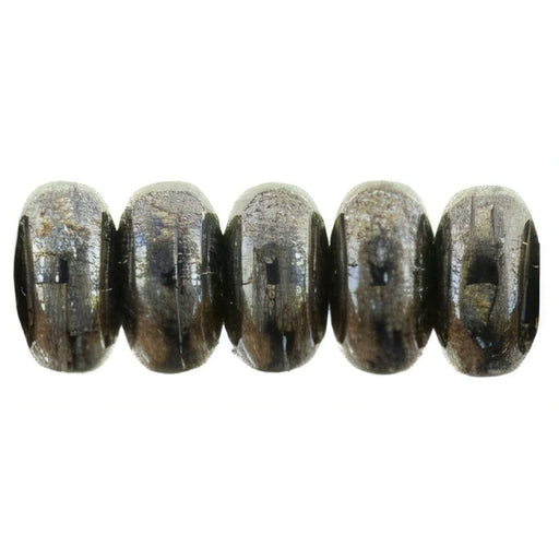 Czech Rondelle 3mm Hematite