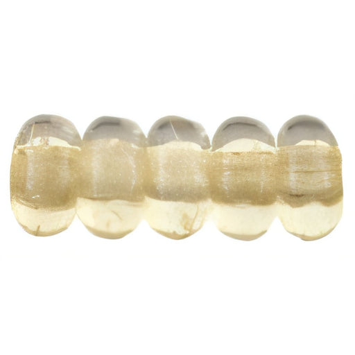 Czech Rondelle 3mm Luster - Transparent Champagne