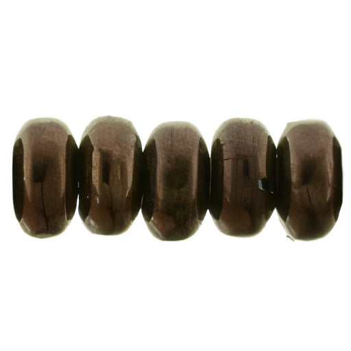 Czech Rondelle 3mm Dk Bronze